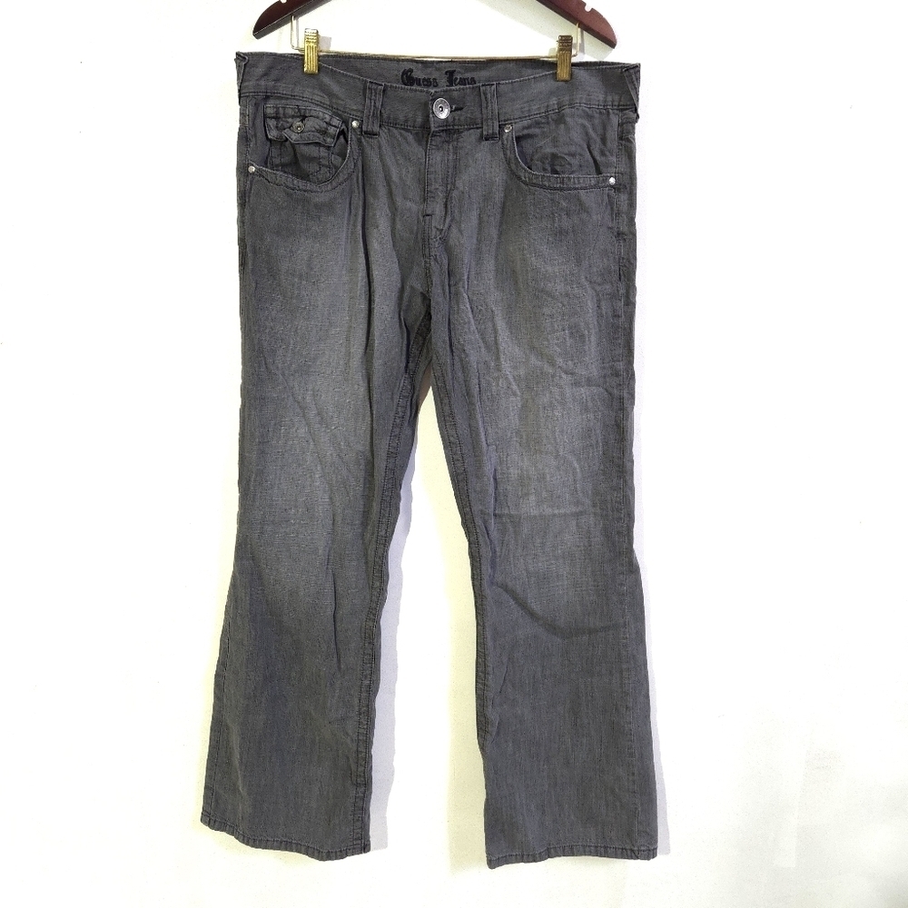 GUESS | Gray Mens Denim Jeans